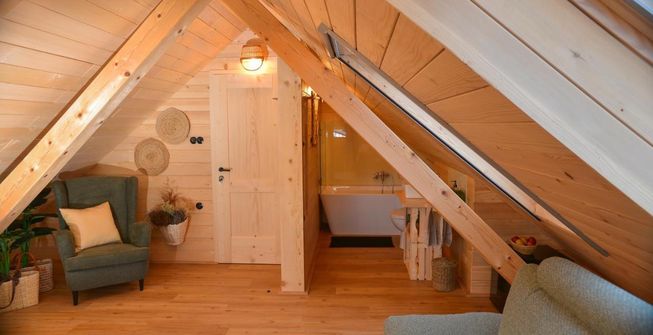 Glamping Happiness With Natural Pool Ribnica Ngoại thất bức ảnh