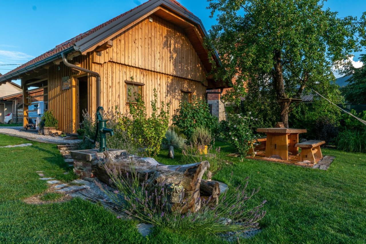 Glamping Happiness With Natural Pool Ribnica Ngoại thất bức ảnh