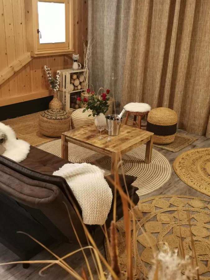 Glamping Happiness With Natural Pool Ribnica Ngoại thất bức ảnh