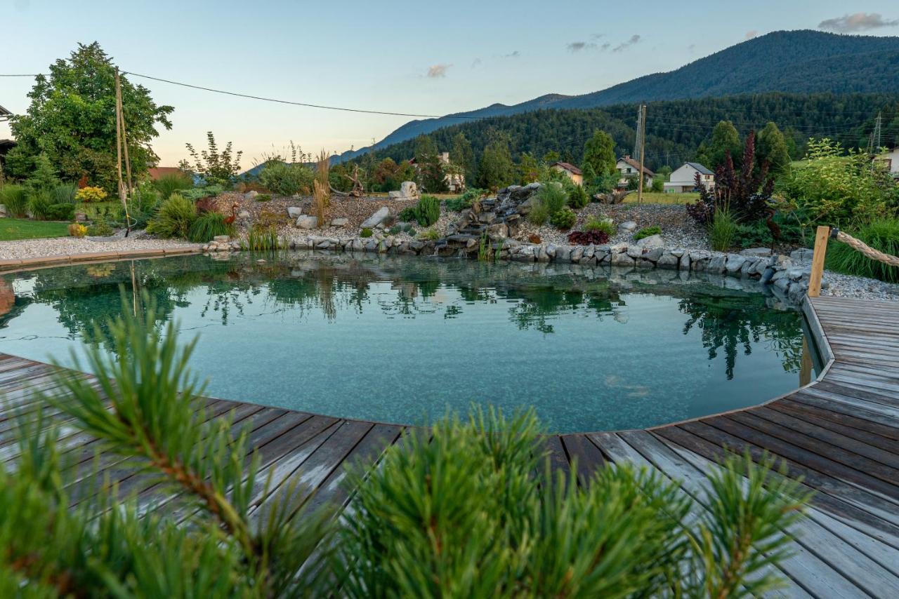 Glamping Happiness With Natural Pool Ribnica Ngoại thất bức ảnh
